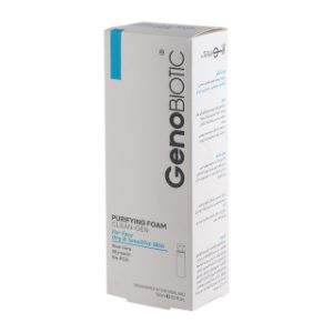 فوم شستشو صورت ژنو بایوتیک مدل Dry Skin حجم 150 میلی لیتر